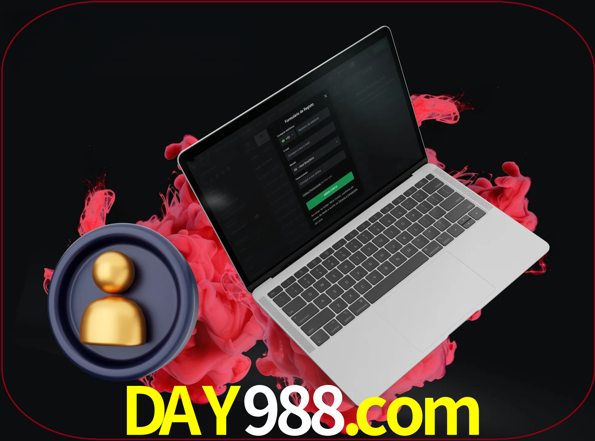 No cabeçalho do site day988, clique no botão que o levará a um formulário especial onde terá de introduzir as suas informações actuais.