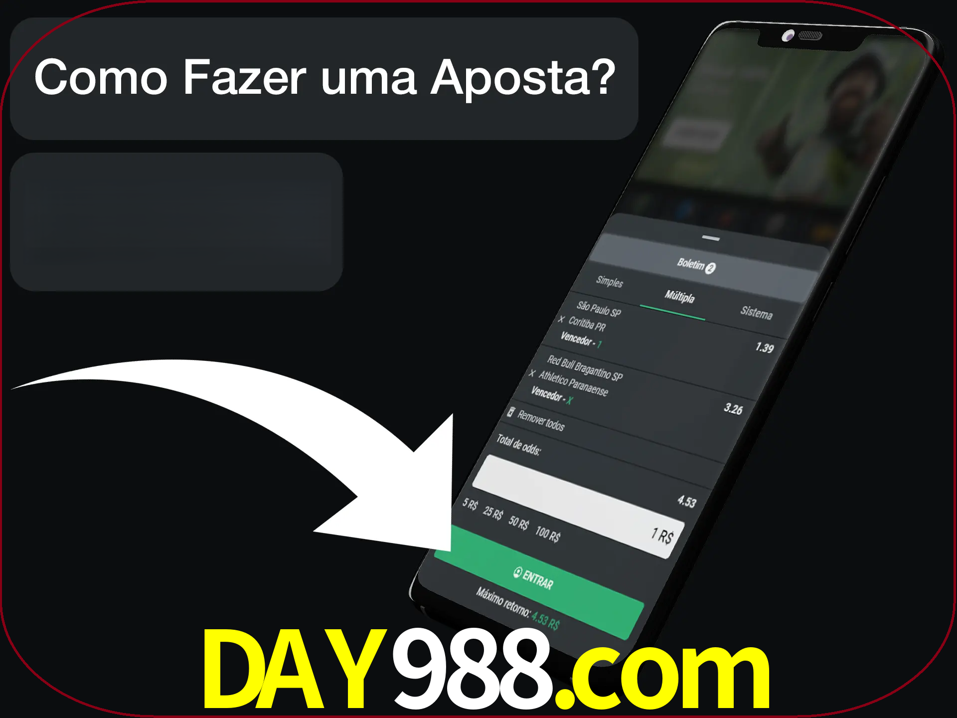 Preencha sua aposta e aguarde o resultado.